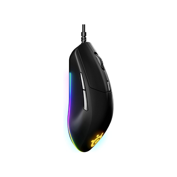 Ratón óptico para juegos con cable SteelSeries Rival 3 RGB con 6 botones programables