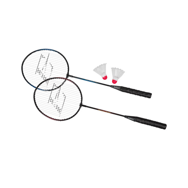 2-Player EastPoint Sports Steel Badminton Racket Set