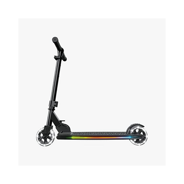 Jetson Mars Kick Scooter Midnight Black With High Visibility RGB Light Up LEDs
