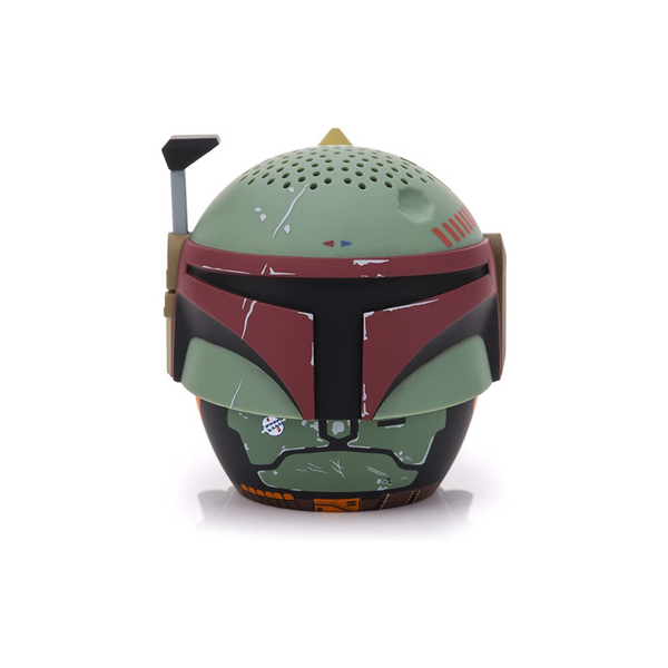 Bitty Boomers Star Wars: Libro de Boba Fett - Mini altavoz Bluetooth Boba Fett, verde oliva, 2,3 pulgadas