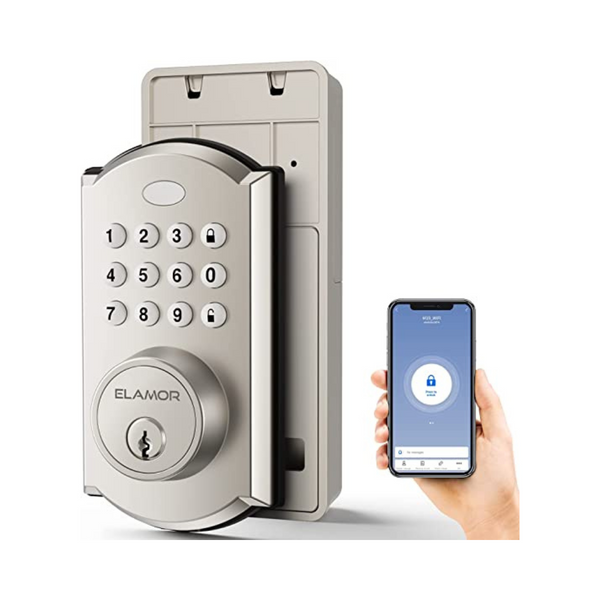 WiFi Smart Lock, Keyless Entry Door Lock with Remote Unlock
