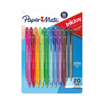 20-Count Paper Mate InkJoy 100RT Retractable Ballpoint Pens
