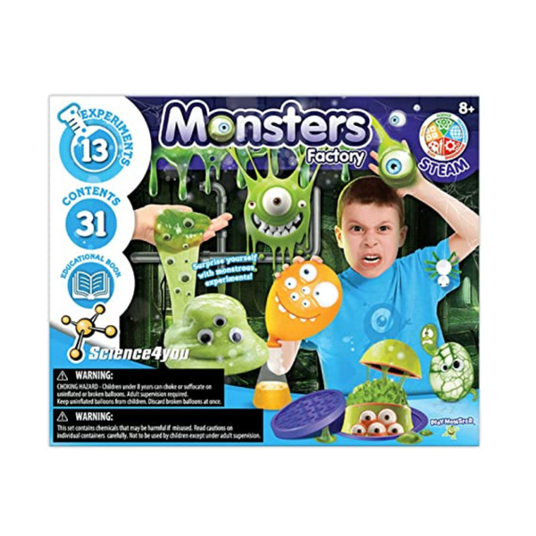 PlayMonster Science4you 13 experimentos viscosos y aterradores