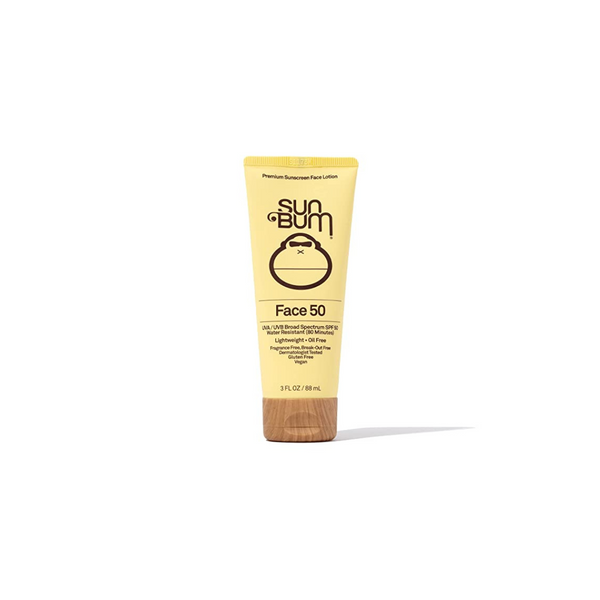 Sun Bum Protector solar 3 onzas Loción facial original SPF 50 (paquete de 2)