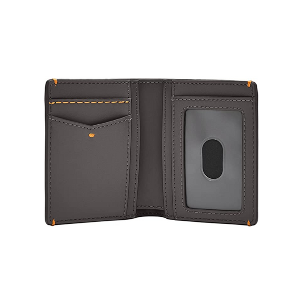 Fossil Men’s Joshua Vegan Cactus Leather Slim Minimalist Bifold Front Pocket Wallet