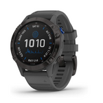 Garmin fenix 6 Pro Solar Multisport GPS Watch with Solar Charging Capabilities, Advanced Training Features and Data