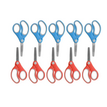 Westcott Pack of 10 Right and Left Handed Kids’ Scissors