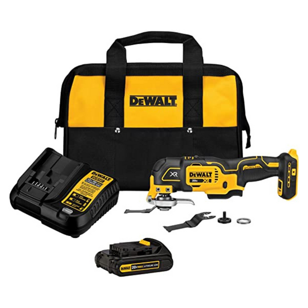 DEWALT 20V MAX XR Oscillating Tool Kit, 3-Speed