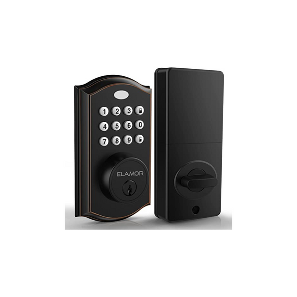 Keyless Entry Door Lock - Electronic Deadbolt Lock with Keypads