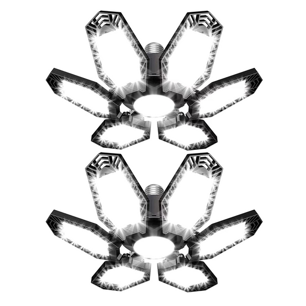 Pack of 2 LED Garage Lights