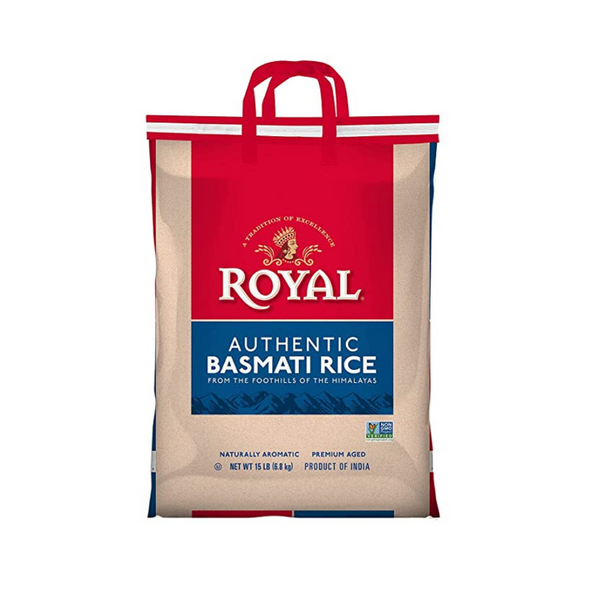 15-Pound Bag Of Authentic Royal Royal Basmati Rice