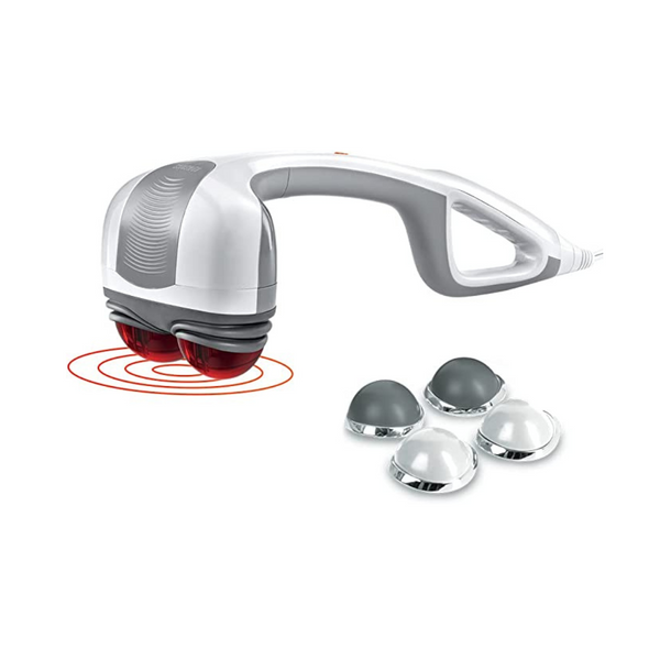 Homedics Heated Automatic Percussion Back, Body and Neck Massager with Duel Pivoting Heads