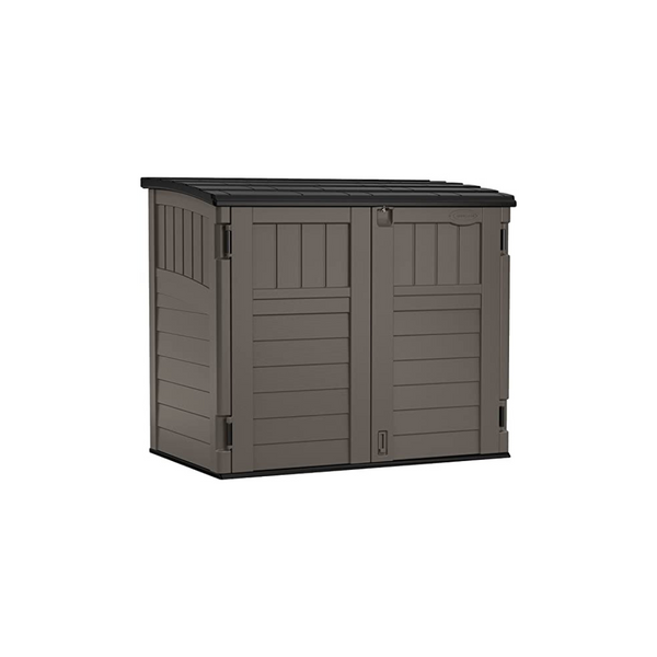 Suncast Resin Horizontal Storage Shed (Stoney Resin)