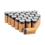 Amazon Basics 24-Pack C Cell Alkaline All-Purpose Batteries