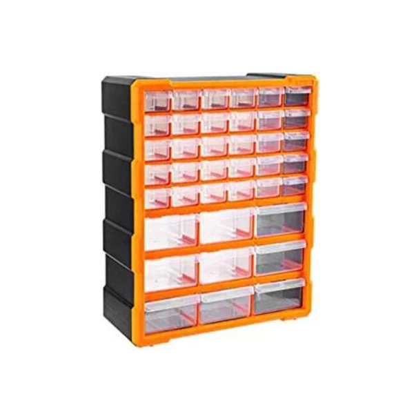 78 cajones Amazon Basics Hardware de montaje en pared y organizador de cajones para gabinete de almacenamiento artesanal