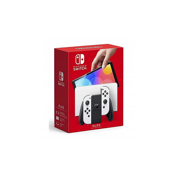 Nintendo Switch (modelo OLED) con Joy-Con blanco (Premium renovado)