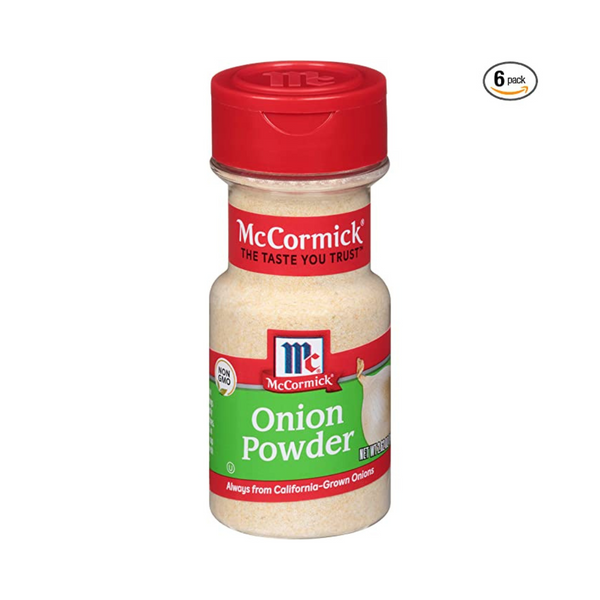 Paquete de 6 cebollas en polvo McCormick