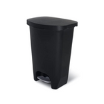 Glad 13 Gallon Trash Can with Odor Protection of Lid, Hands Free