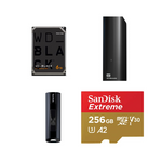 Save on Western Digital and Sandisk Storage!