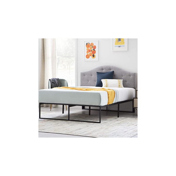 Linenspa 14 Inch Metal Platform Full Bed Frame with Storage Space Unde PzDeals