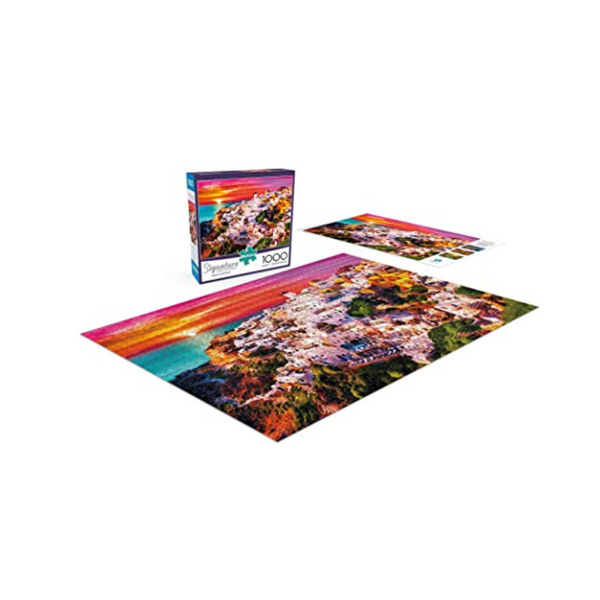 Buffalo Games – Signature Collection – Dreamy Santorini – 1000 Piece Jigsaw Puzzle