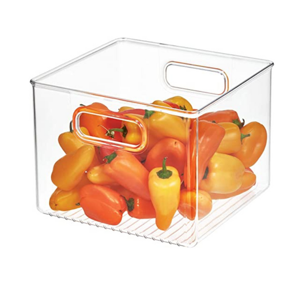 iDesign Recycled Plastic Pantry and Kitchen Storage Organizer Bin