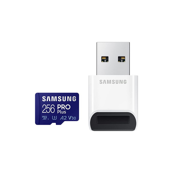 SAMSUNG PRO Plus + Reader 256GB microSDXC