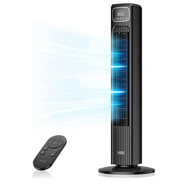 Ventilador de torre oscilante con control remoto