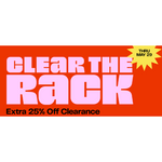 25% de descuento adicional en precios de liquidación ya reducidos de Nordstrom Rack