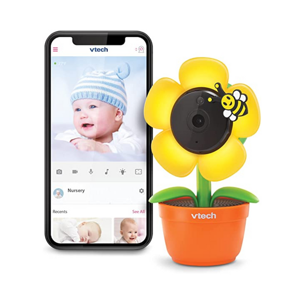 Cámara para bebés VTech Yellow Daisy Smart Wi-Fi