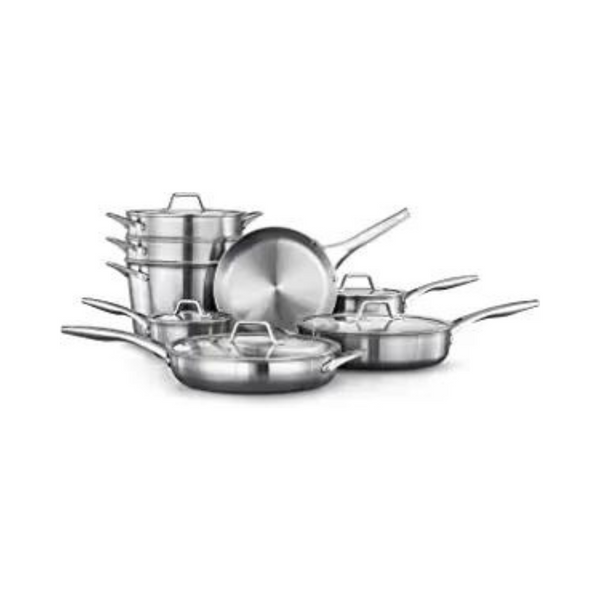 Calphalon Stainless Steel 13-Piece Pots and Pans Set