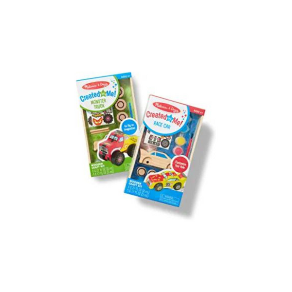 Melissa & Doug Decorate-Your-Own Wooden Craft Kits Set