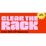 Extra 25% Off Already Reduced Clearance Prices From Nordstrom Rack