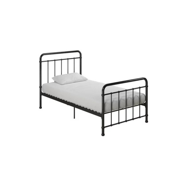 Better Homes & Gardens Kelsey Metal Bed (Twin, Black)