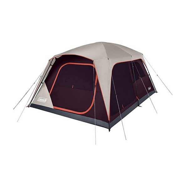 Tienda de campaña para 3 estaciones Coleman Skylodge de 14' x 10' para 10 personas (Blackberry)