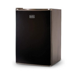 BLACK+DECKER BCRK25B Compact Refrigerator Energy Star Single Door Mini Fridge with Freezer