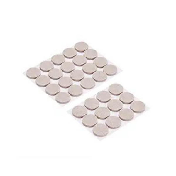 32 Piece Set Of Amazon Basics Round Felt Furniture Pads