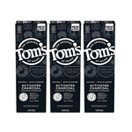 Pack Of 3 Tom’s of Maine Activated Charcoal Whitening Toothpaste