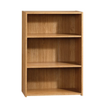 Sauder Beginnings 3-Shelf Bookcase, Highland Oak finish