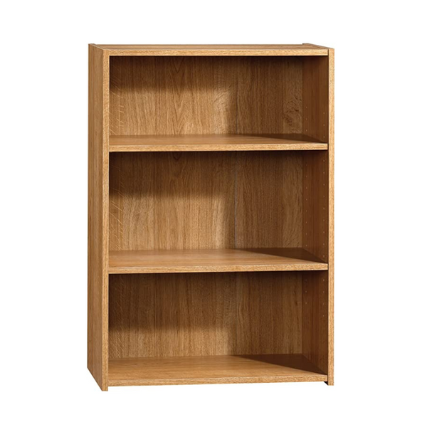 Sauder Beginnings 3-Shelf Bookcase, Highland Oak finish