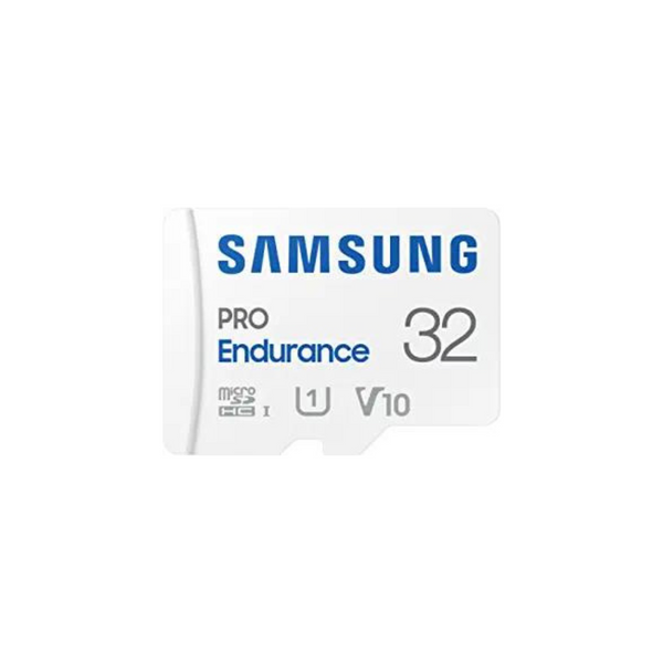 Tarjeta MicroSD Samsung Pro Endurance de 32 GB con adaptador para cámaras de tablero y más