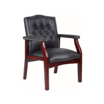 Boss Office Products Ivy League Executive Guest Chair