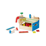 Melissa & Doug Hammer and Saw Tool Bench - Wooden Building Set (32 pcs)