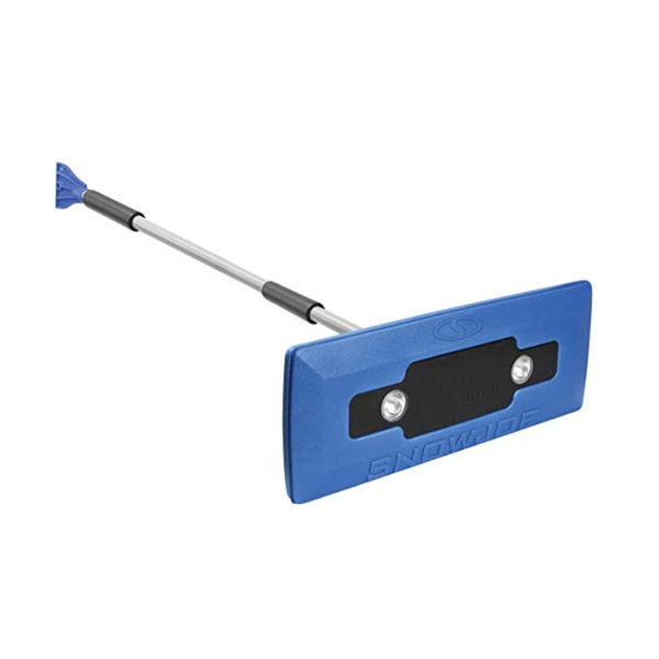 18" Snow Joe 4-in-1 Telescoping Snow Broom and Ice Scraper w/ Headlights