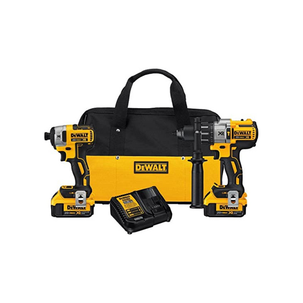 Taladro percutor y atornillador de impacto DEWALT 20V MAX