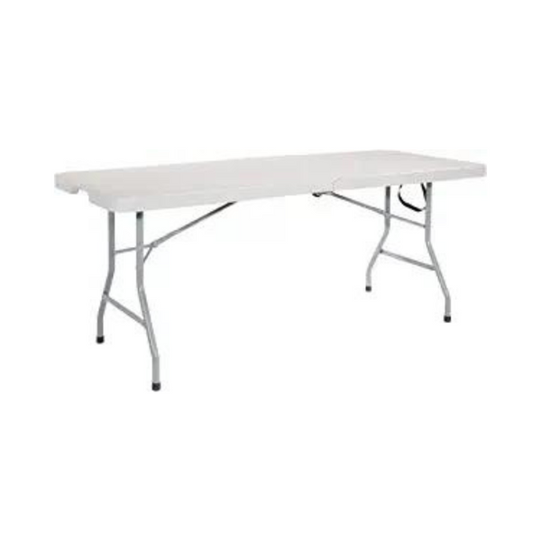 5 Or 6 Foot Multipurpose Center Folding Tables with Wheels On Sale