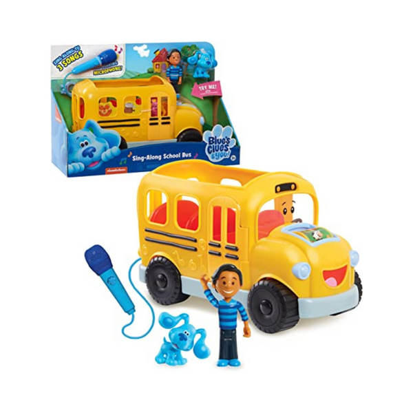 ¡Las pistas de Blue y tú! Autobús escolar para cantar