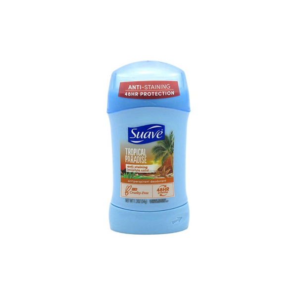 1.2-Oz Suave Deodorant 48 Hour Tropical Paradise Invisible Solid