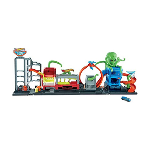Hot Wheels City Ultimate Octo Car Wash Playset