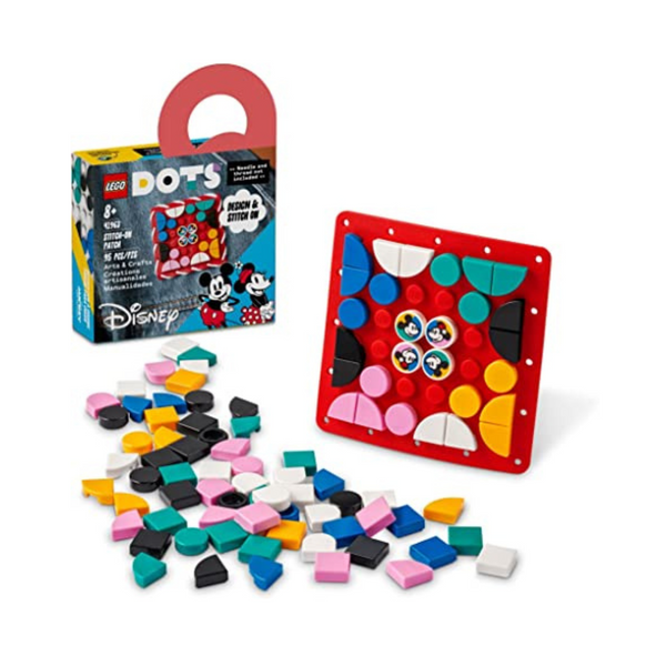 LEGO DOTS Disney Mickey and Minnie Mouse Stitch-On Patch
